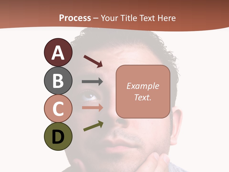 Portrait His Business PowerPoint Template