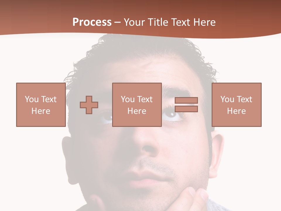 Portrait His Business PowerPoint Template