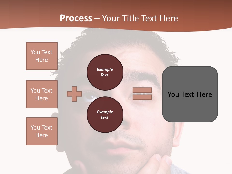 Portrait His Business PowerPoint Template