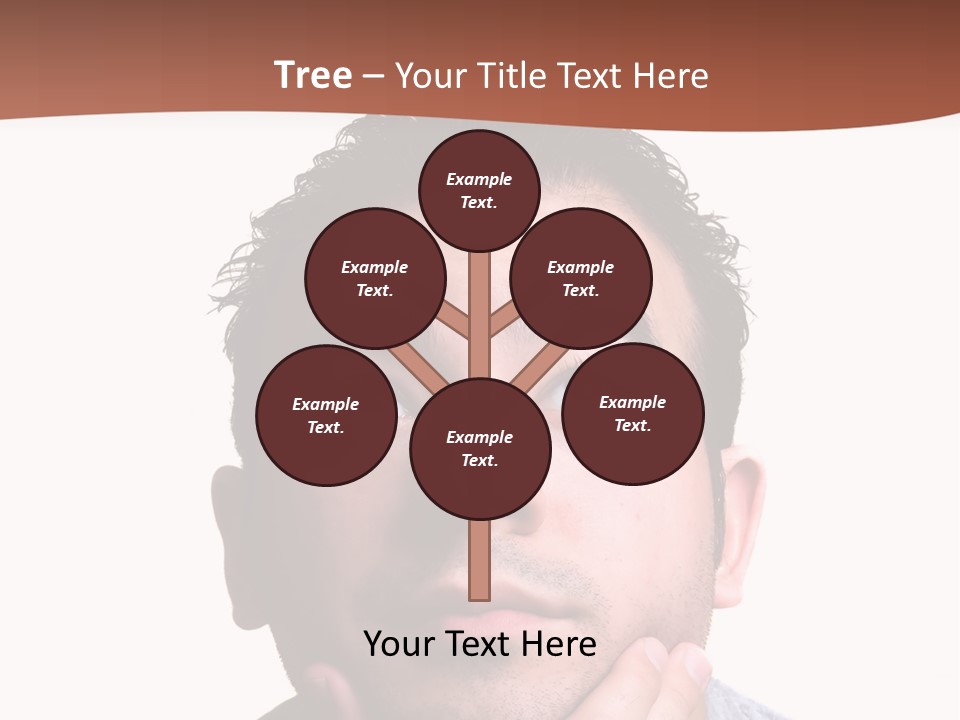 Portrait His Business PowerPoint Template