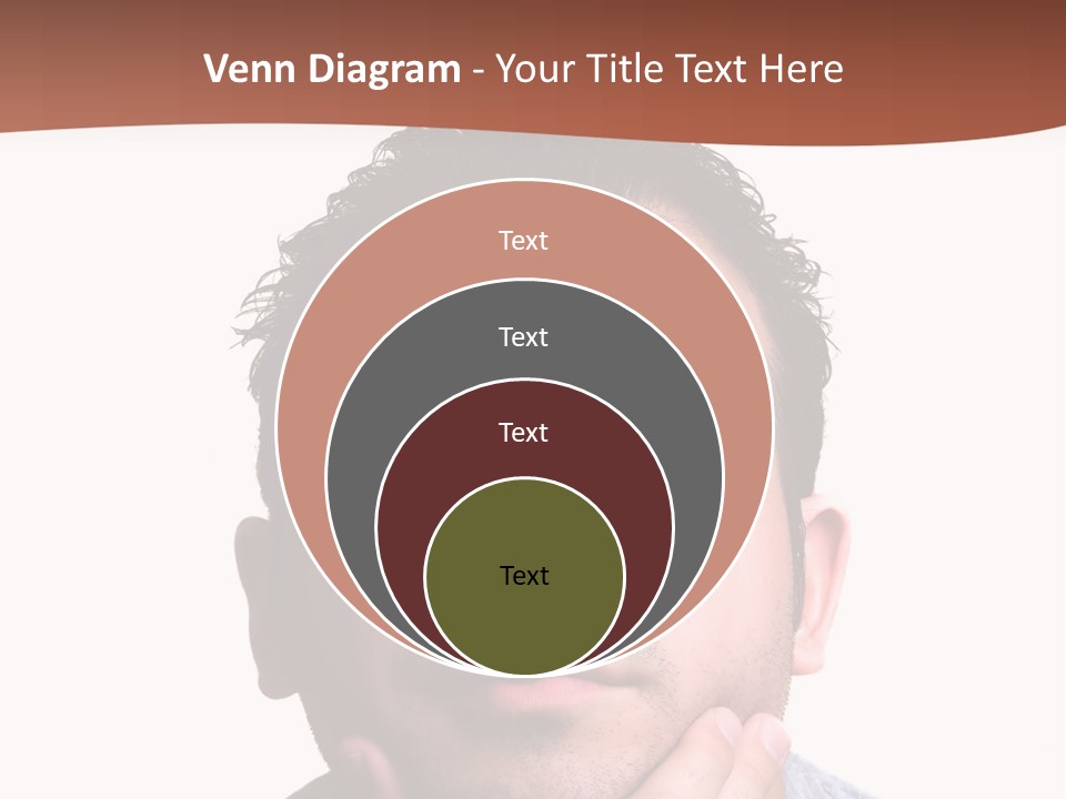 Portrait His Business PowerPoint Template