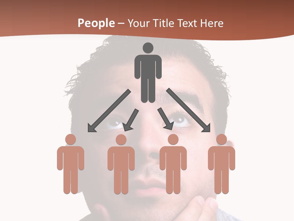 Portrait His Business PowerPoint Template