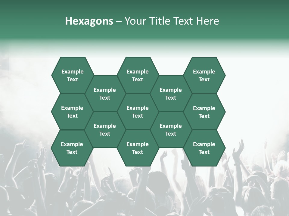 Cheerful Lit Cheer PowerPoint Template