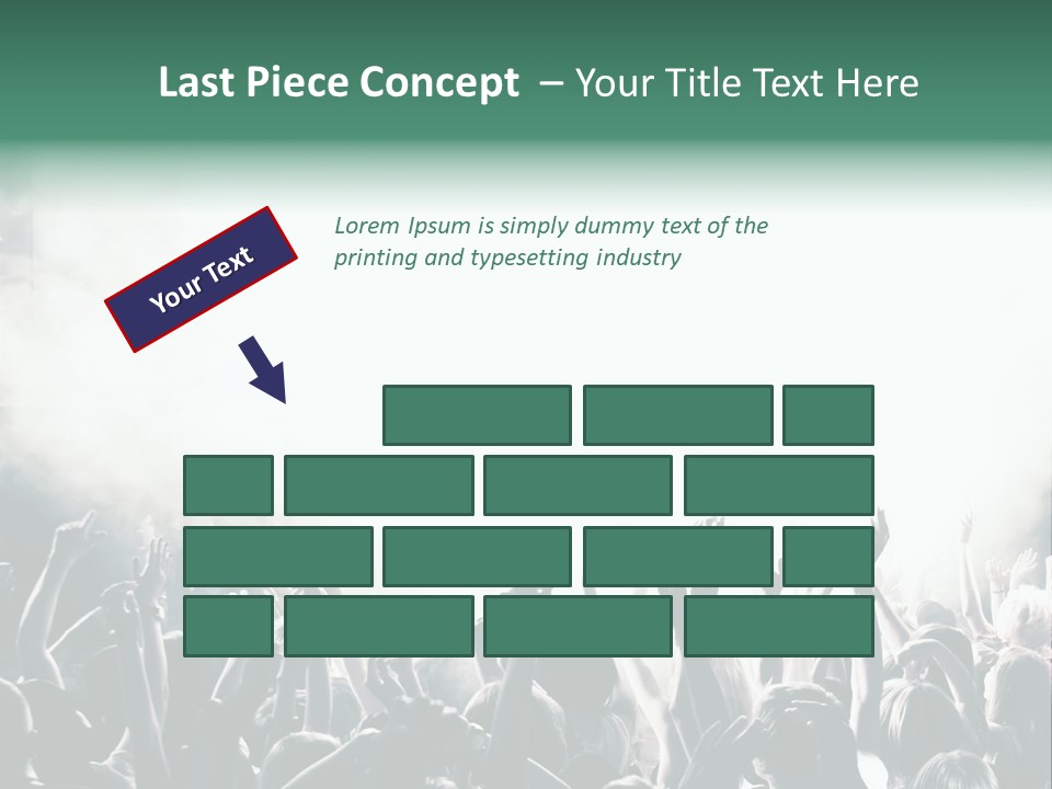 Cheerful Lit Cheer PowerPoint Template