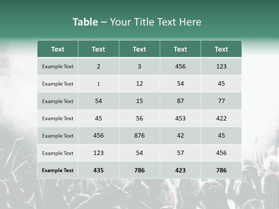 Cheerful Lit Cheer PowerPoint Template