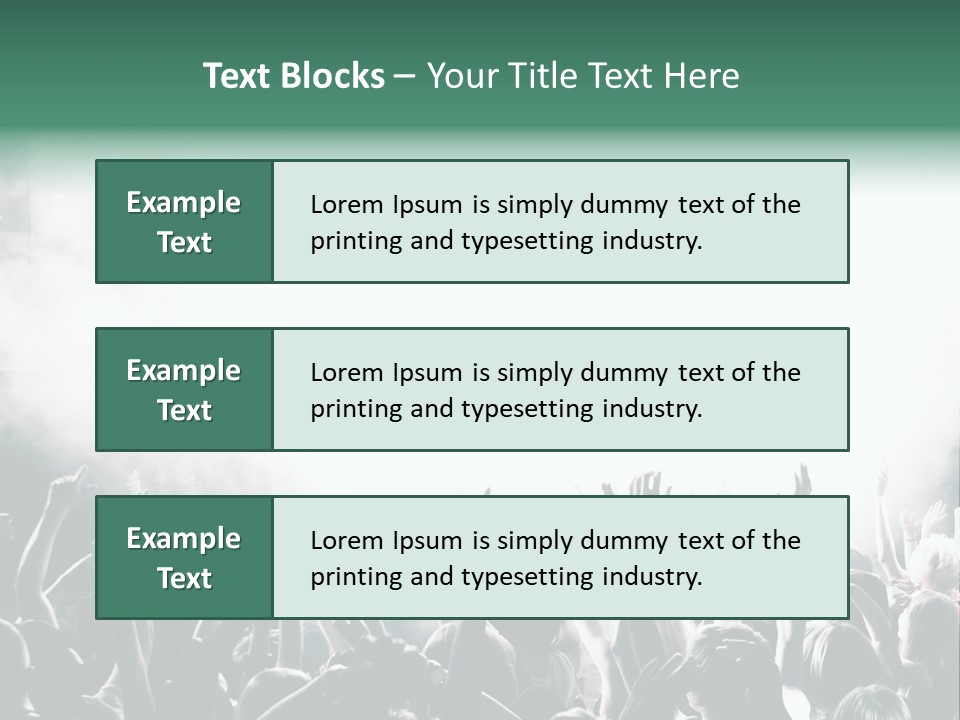 Cheerful Lit Cheer PowerPoint Template