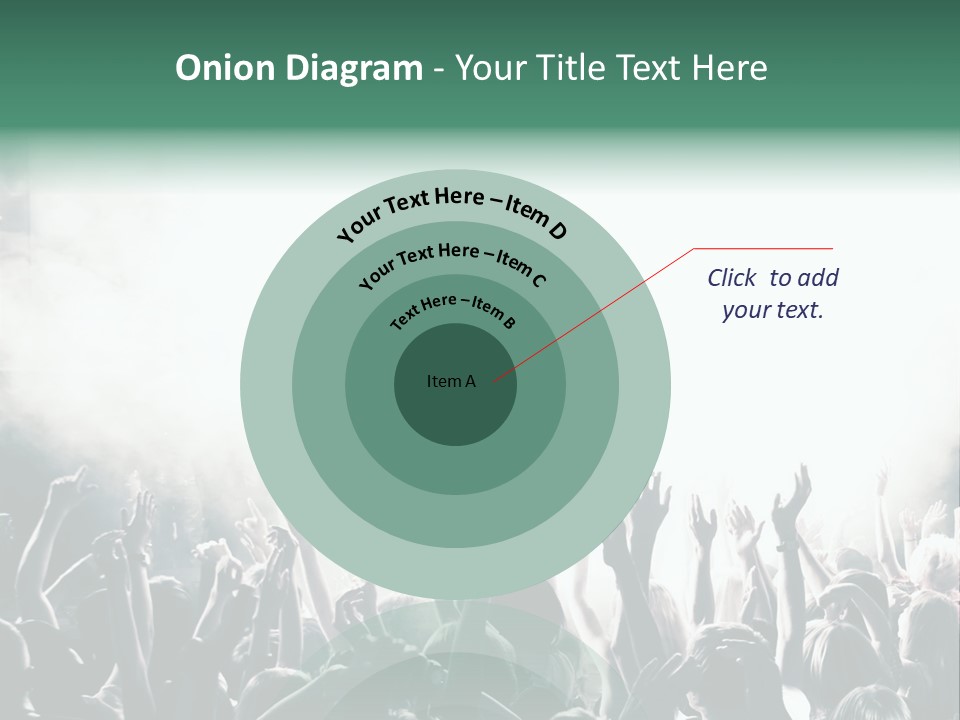 Cheerful Lit Cheer PowerPoint Template