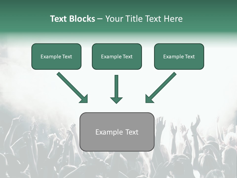 Cheerful Lit Cheer PowerPoint Template