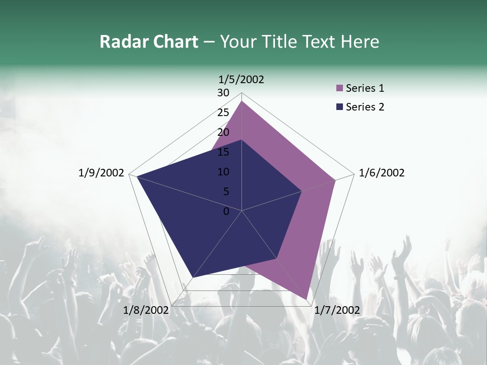 Cheerful Lit Cheer PowerPoint Template