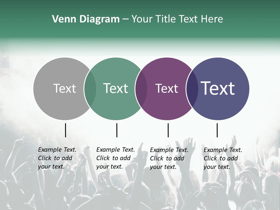 Cheerful Lit Cheer PowerPoint Template