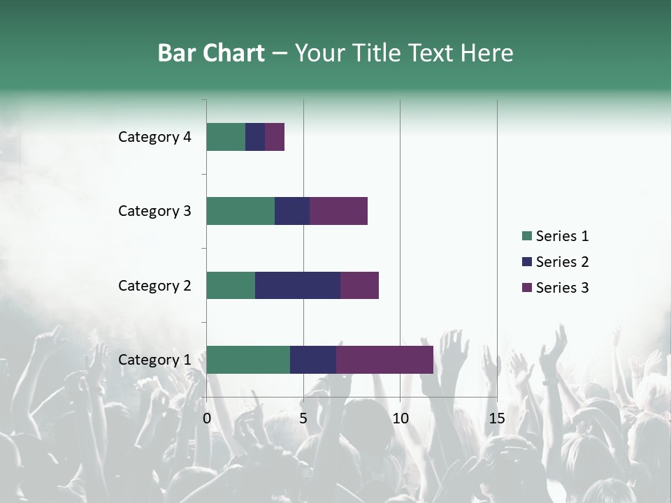 Cheerful Lit Cheer PowerPoint Template