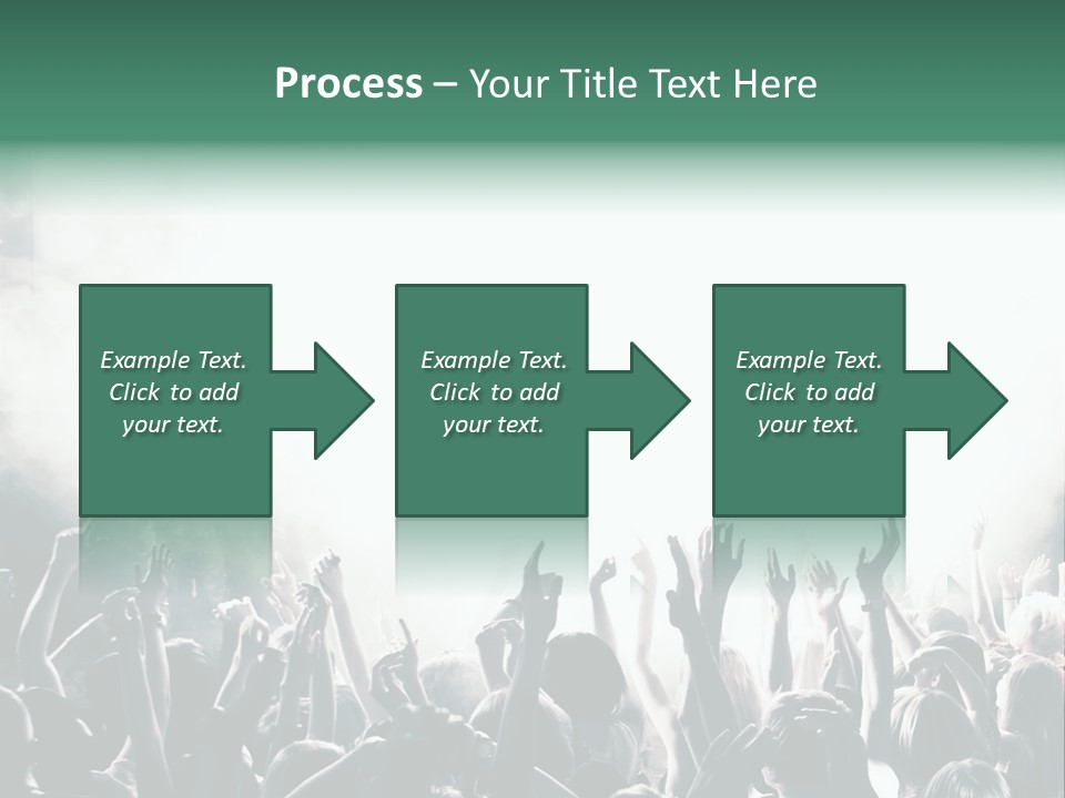 Cheerful Lit Cheer PowerPoint Template