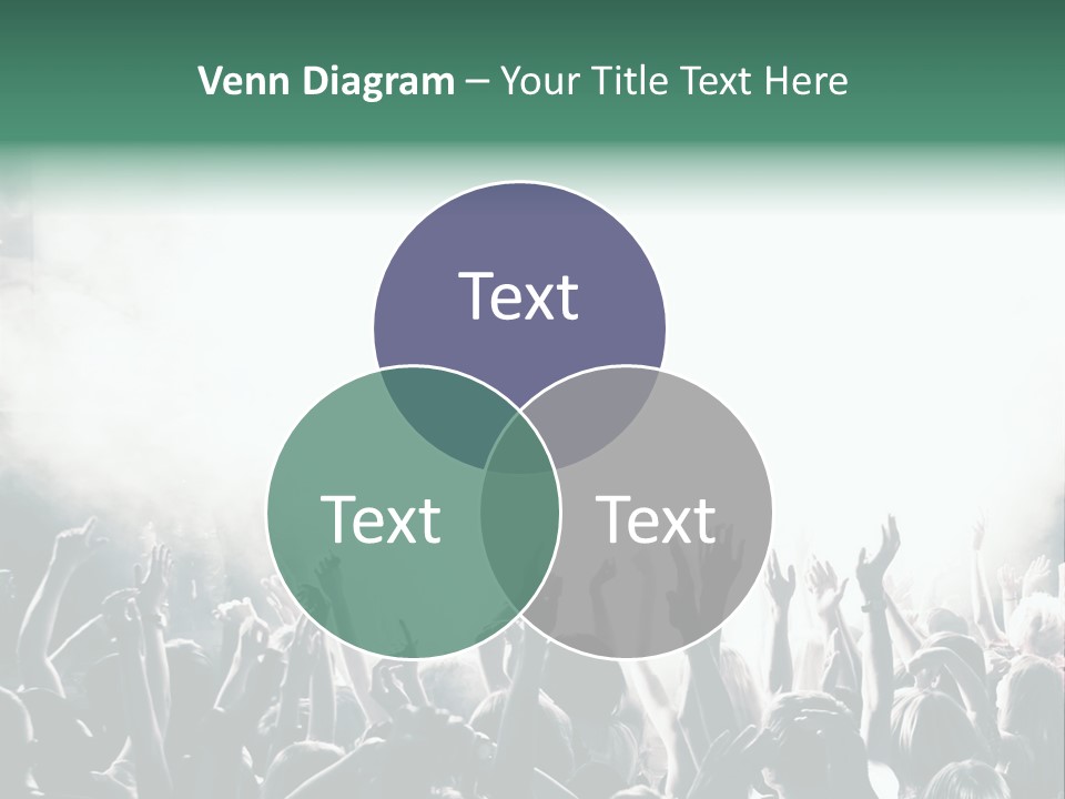 Cheerful Lit Cheer PowerPoint Template