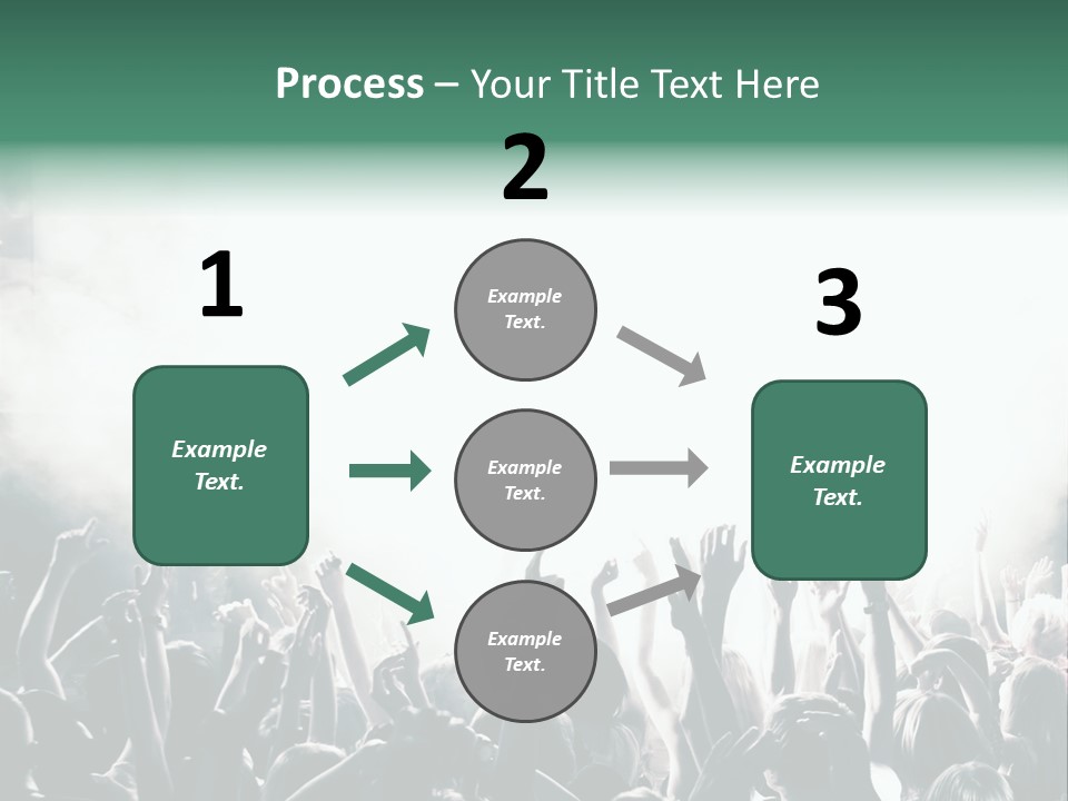 Cheerful Lit Cheer PowerPoint Template