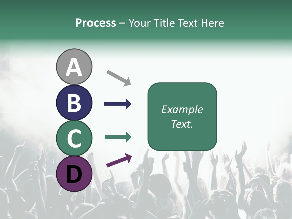 Cheerful Lit Cheer PowerPoint Template