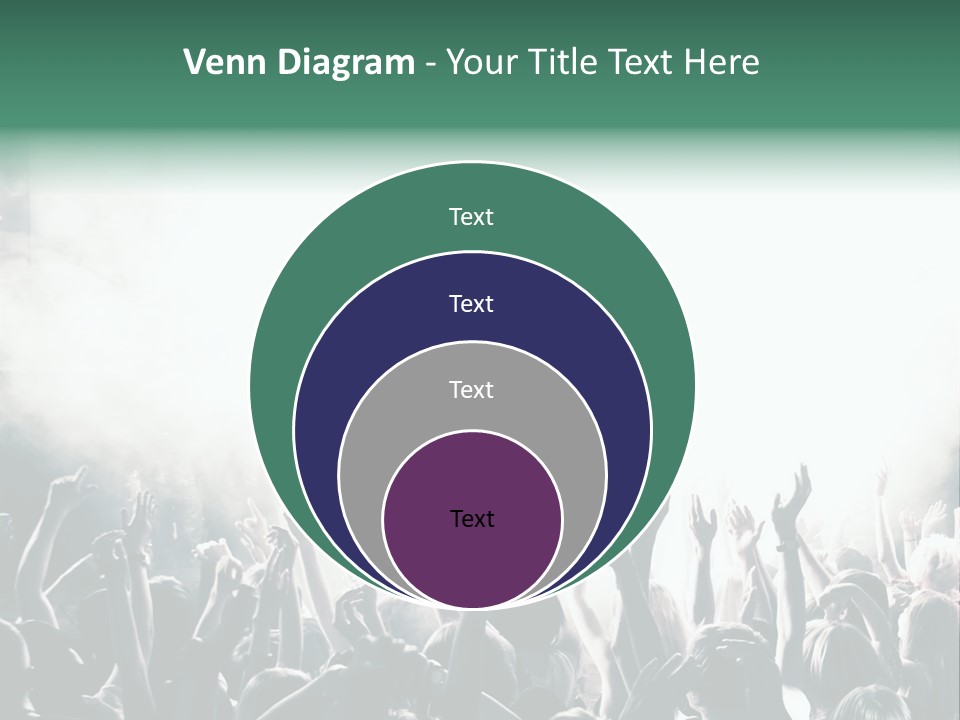Cheerful Lit Cheer PowerPoint Template