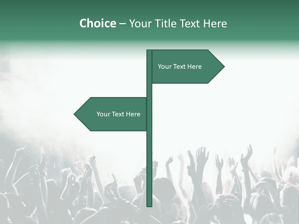 Cheerful Lit Cheer PowerPoint Template