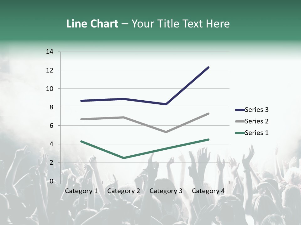 Cheerful Lit Cheer PowerPoint Template