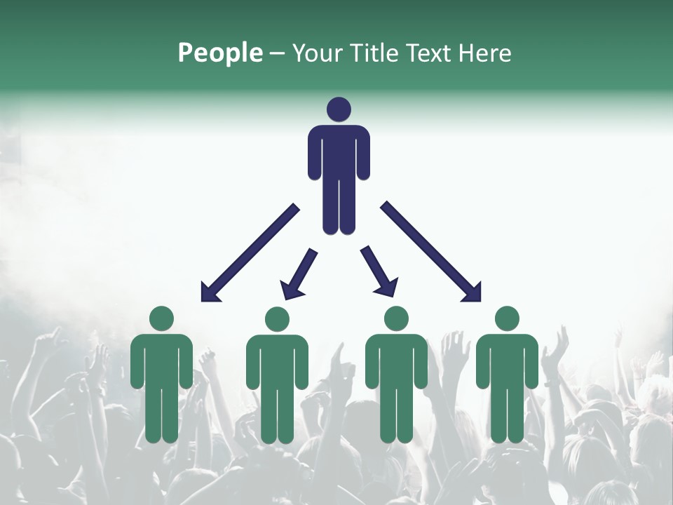 Cheerful Lit Cheer PowerPoint Template