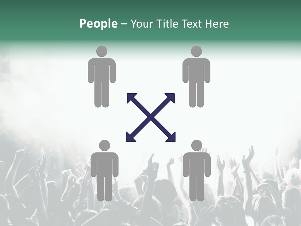 Cheerful Lit Cheer PowerPoint Template