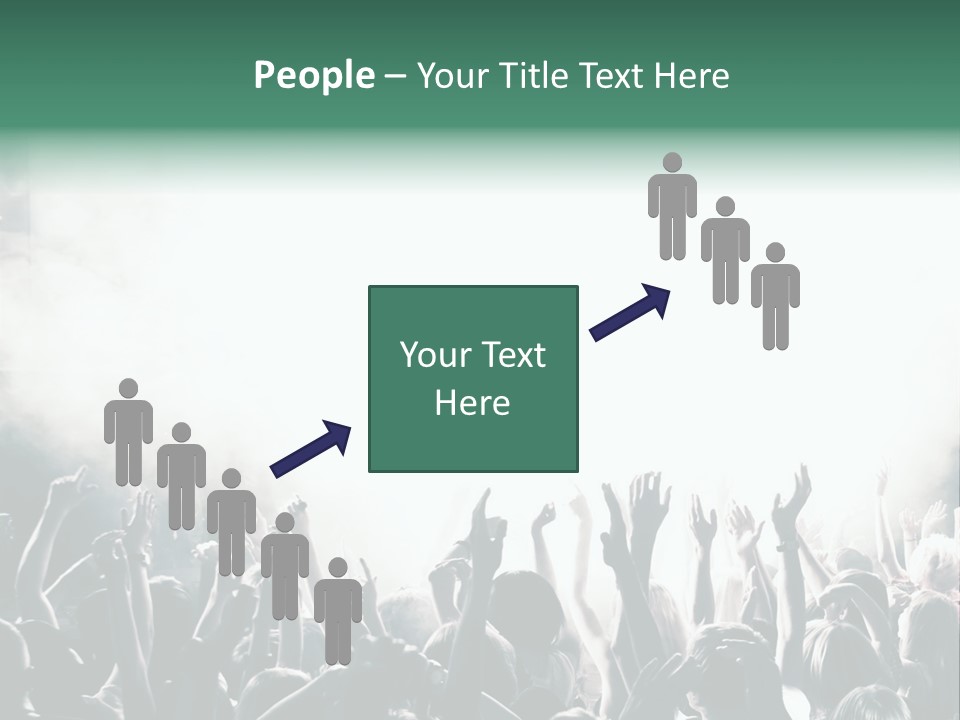 Cheerful Lit Cheer PowerPoint Template