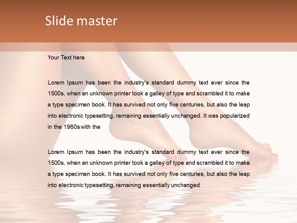 Spa Girl Beauty PowerPoint Template
