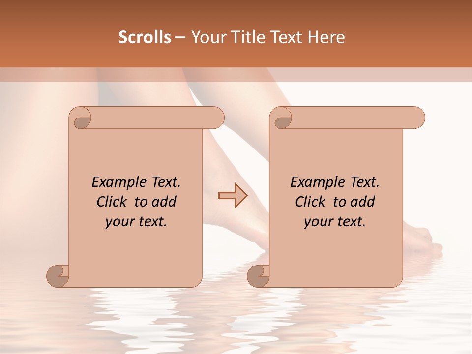 Spa Girl Beauty PowerPoint Template