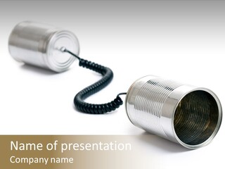 Background Connect Communications PowerPoint Template