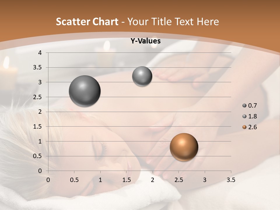 Hand Relaxed Girl PowerPoint Template