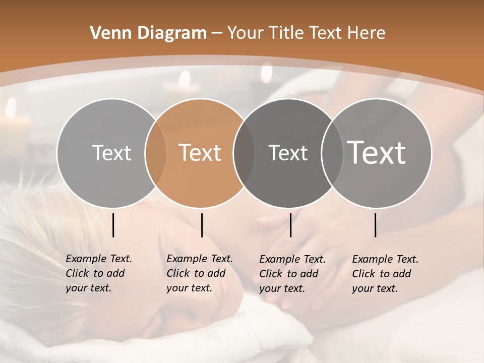 Hand Relaxed Girl PowerPoint Template