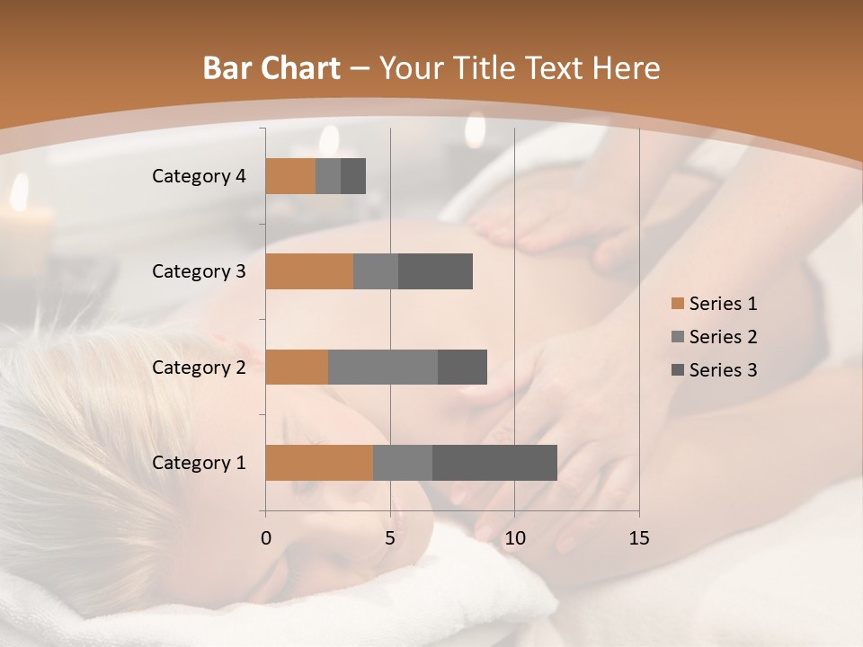 Hand Relaxed Girl PowerPoint Template