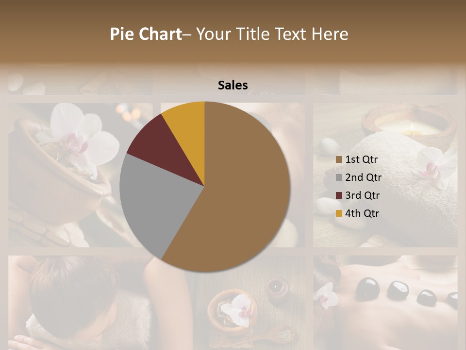 Mask Beauty Orchid PowerPoint Template