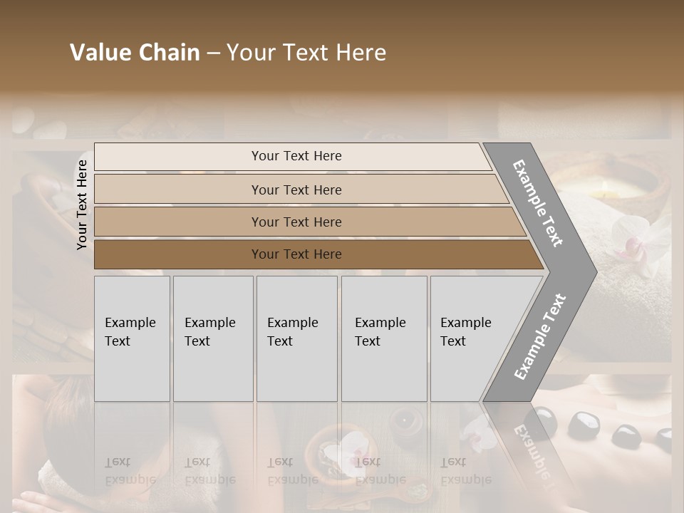 Mask Beauty Orchid PowerPoint Template