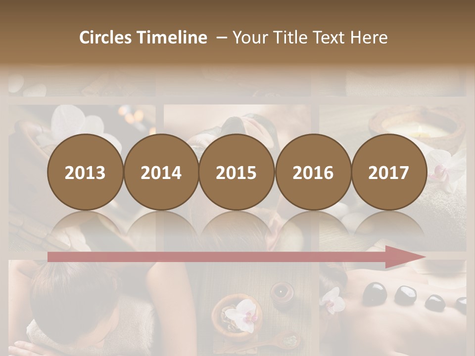 Mask Beauty Orchid PowerPoint Template