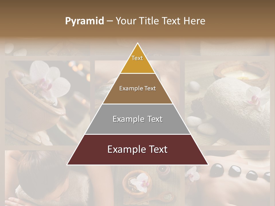 Mask Beauty Orchid PowerPoint Template