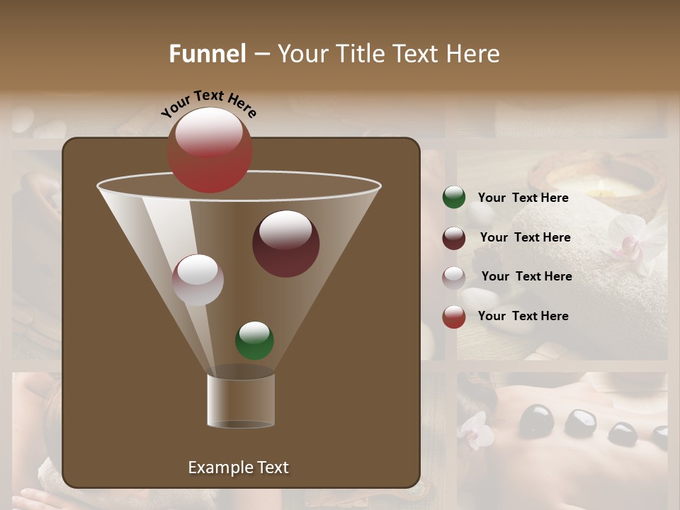 Mask Beauty Orchid PowerPoint Template