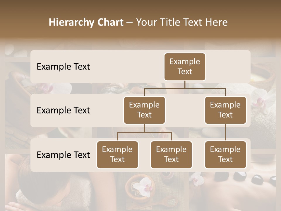Mask Beauty Orchid PowerPoint Template