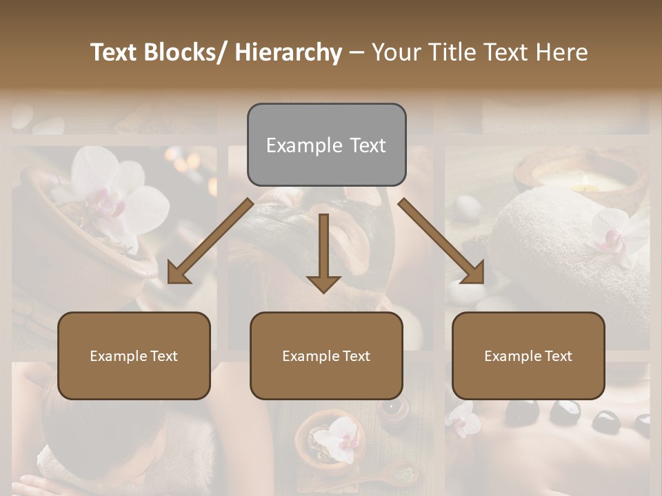 Mask Beauty Orchid PowerPoint Template