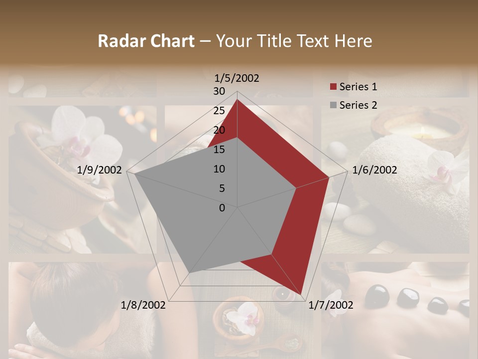 Mask Beauty Orchid PowerPoint Template