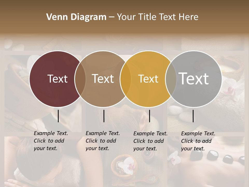 Mask Beauty Orchid PowerPoint Template