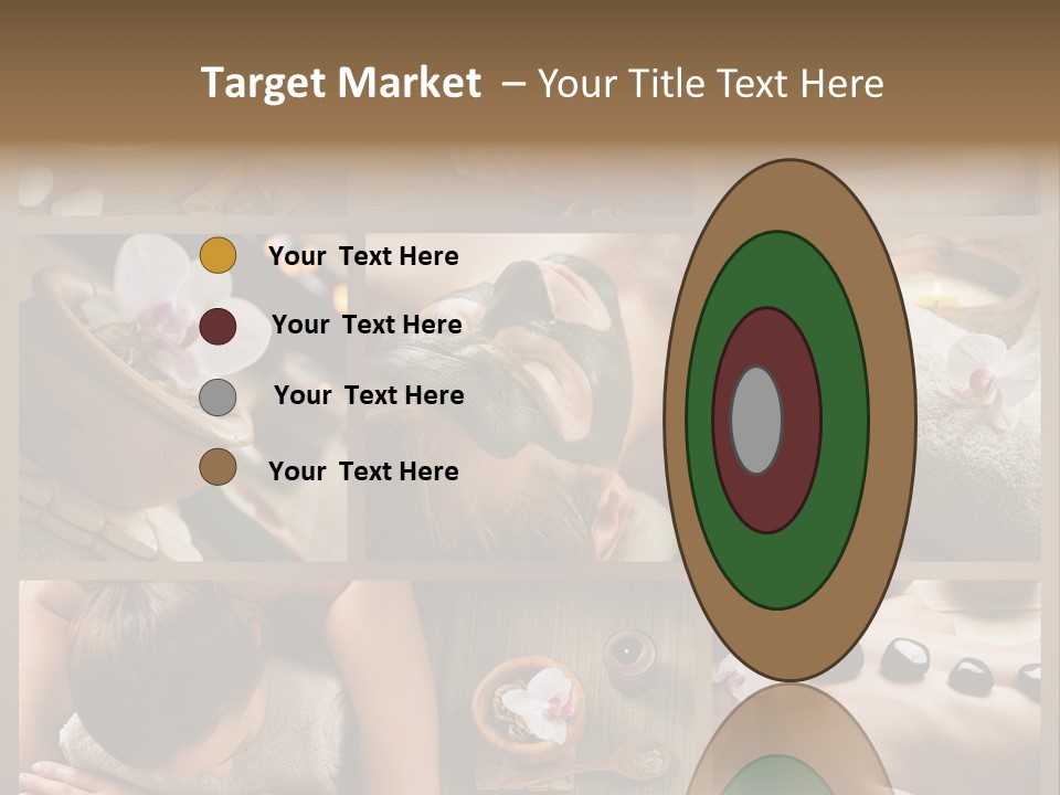 Mask Beauty Orchid PowerPoint Template