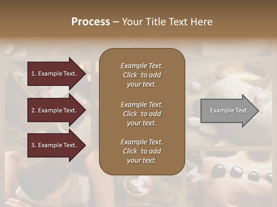 Mask Beauty Orchid PowerPoint Template