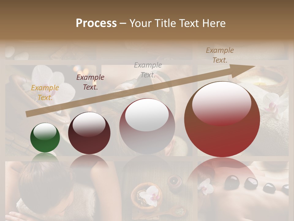 Mask Beauty Orchid PowerPoint Template