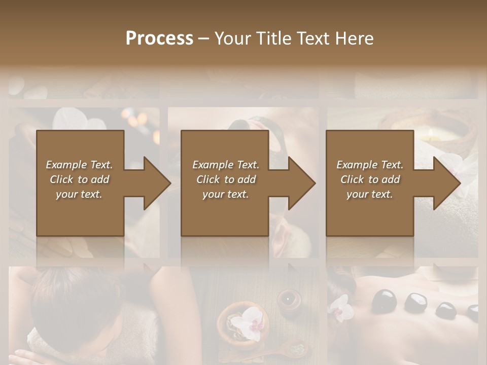 Mask Beauty Orchid PowerPoint Template