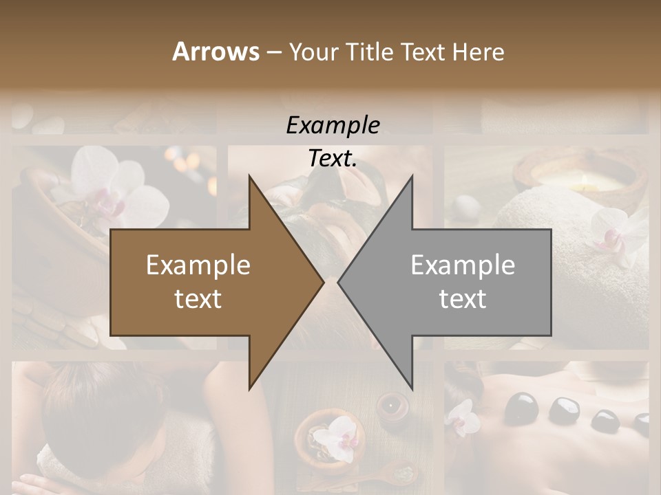 Mask Beauty Orchid PowerPoint Template