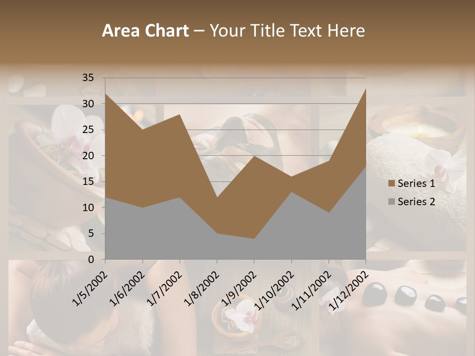 Mask Beauty Orchid PowerPoint Template