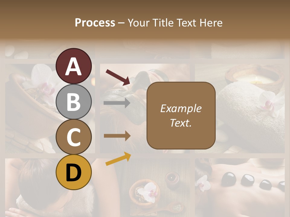 Mask Beauty Orchid PowerPoint Template