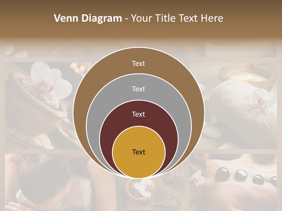 Mask Beauty Orchid PowerPoint Template