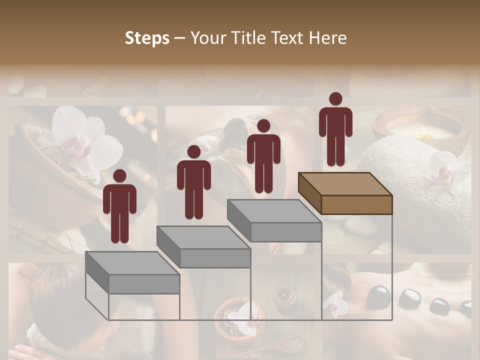 Mask Beauty Orchid PowerPoint Template