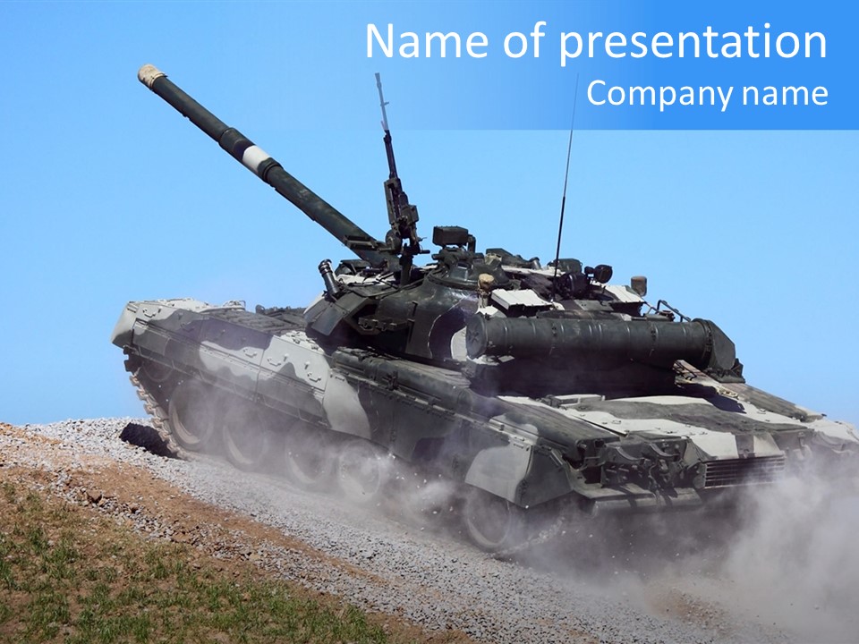 Ussr Fighting Russian PowerPoint Template